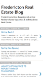 Mobile Screenshot of frederictonrealestateblog.blogspot.com