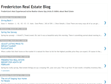 Tablet Screenshot of frederictonrealestateblog.blogspot.com