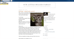 Desktop Screenshot of ourlittlemillerfamily.blogspot.com