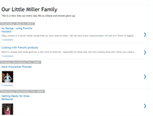 Tablet Screenshot of ourlittlemillerfamily.blogspot.com