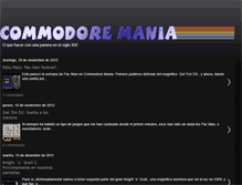 Tablet Screenshot of commodoremania.blogspot.com