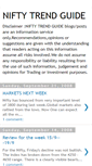 Mobile Screenshot of niftytrendguide.blogspot.com