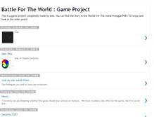 Tablet Screenshot of battlefortheworld.blogspot.com