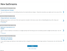 Tablet Screenshot of newbath-rooms.blogspot.com