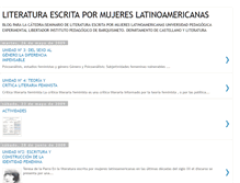 Tablet Screenshot of literaturaescritapormujereslatinoamer.blogspot.com