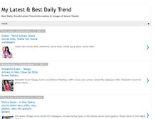 Tablet Screenshot of newdailytrend.blogspot.com