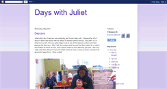 Desktop Screenshot of dayswithjuliet.blogspot.com