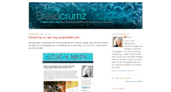 Desktop Screenshot of breadcrumz.blogspot.com