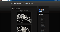 Desktop Screenshot of ladies1stever.blogspot.com