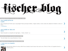 Tablet Screenshot of blogdafischer.blogspot.com