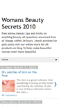 Mobile Screenshot of beautysecrets2010.blogspot.com