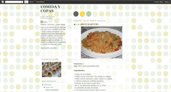 Desktop Screenshot of comidaycopas.blogspot.com