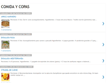 Tablet Screenshot of comidaycopas.blogspot.com