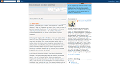 Desktop Screenshot of misandanzasnotansecretas.blogspot.com