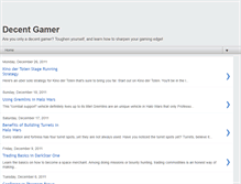 Tablet Screenshot of decentgamer.blogspot.com