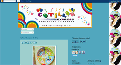 Desktop Screenshot of cotillonexpress.blogspot.com