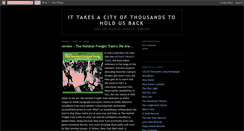 Desktop Screenshot of cityofthousands.blogspot.com