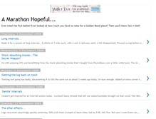 Tablet Screenshot of marathonrejects.blogspot.com