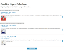 Tablet Screenshot of carolinacaballero.blogspot.com