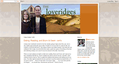 Desktop Screenshot of loveridges.blogspot.com