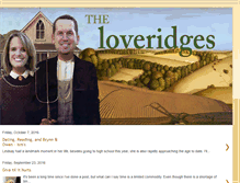 Tablet Screenshot of loveridges.blogspot.com