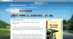 Desktop Screenshot of editorialsantuario.blogspot.com