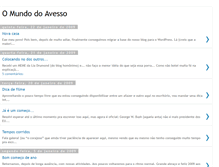 Tablet Screenshot of omundoavesso.blogspot.com