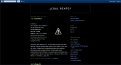 Desktop Screenshot of cualrento.blogspot.com