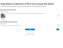 Tablet Screenshot of gbwilson.blogspot.com