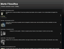 Tablet Screenshot of mortefilosofica.blogspot.com