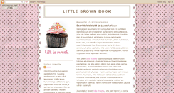 Desktop Screenshot of alittlebrownbook.blogspot.com