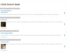 Tablet Screenshot of alittlebrownbook.blogspot.com