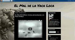 Desktop Screenshot of elmaldelavacaloca.blogspot.com