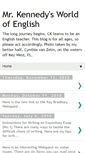 Mobile Screenshot of ckworldofenglish.blogspot.com