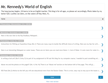 Tablet Screenshot of ckworldofenglish.blogspot.com