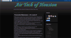 Desktop Screenshot of airtechofhouston.blogspot.com