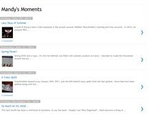 Tablet Screenshot of mmurraysmoments.blogspot.com