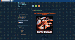 Desktop Screenshot of downloadgospel1.blogspot.com