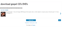 Tablet Screenshot of downloadgospel1.blogspot.com