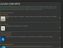 Tablet Screenshot of ajudacomarte.blogspot.com