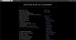 Desktop Screenshot of cazarabet.blogspot.com