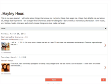 Tablet Screenshot of hayleyhour.blogspot.com