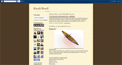 Desktop Screenshot of kayakbrasil.blogspot.com