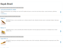 Tablet Screenshot of kayakbrasil.blogspot.com