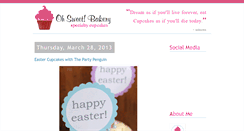 Desktop Screenshot of ohsweetbakery.blogspot.com