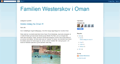 Desktop Screenshot of familienwesterskov.blogspot.com