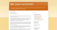 Desktop Screenshot of lex-doctor.blogspot.com