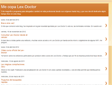 Tablet Screenshot of lex-doctor.blogspot.com