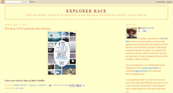 Desktop Screenshot of explorerrace.blogspot.com