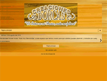 Tablet Screenshot of creaciones-dorcas.blogspot.com